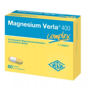 MAGNESIUM VERLA 400 Kapseln