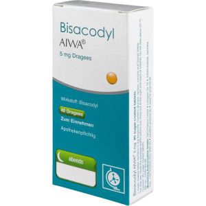 BISACODYL AIWA 5 mg Dragees